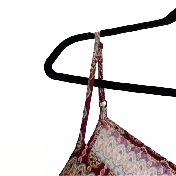 Maurice’s maxi Dress Sleeveless Adjustable straps Handkerchief hem size 0X - Picture 6 of 11